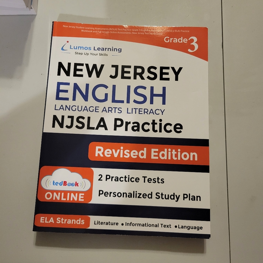 New Jersey Student Learning Assessments Test Practice: Grade 3 Language Arts